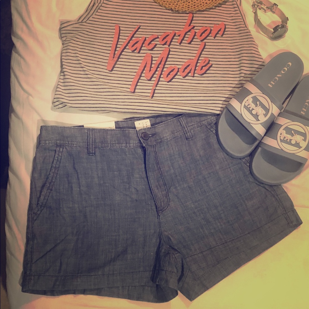 Size 8 blue Shorts